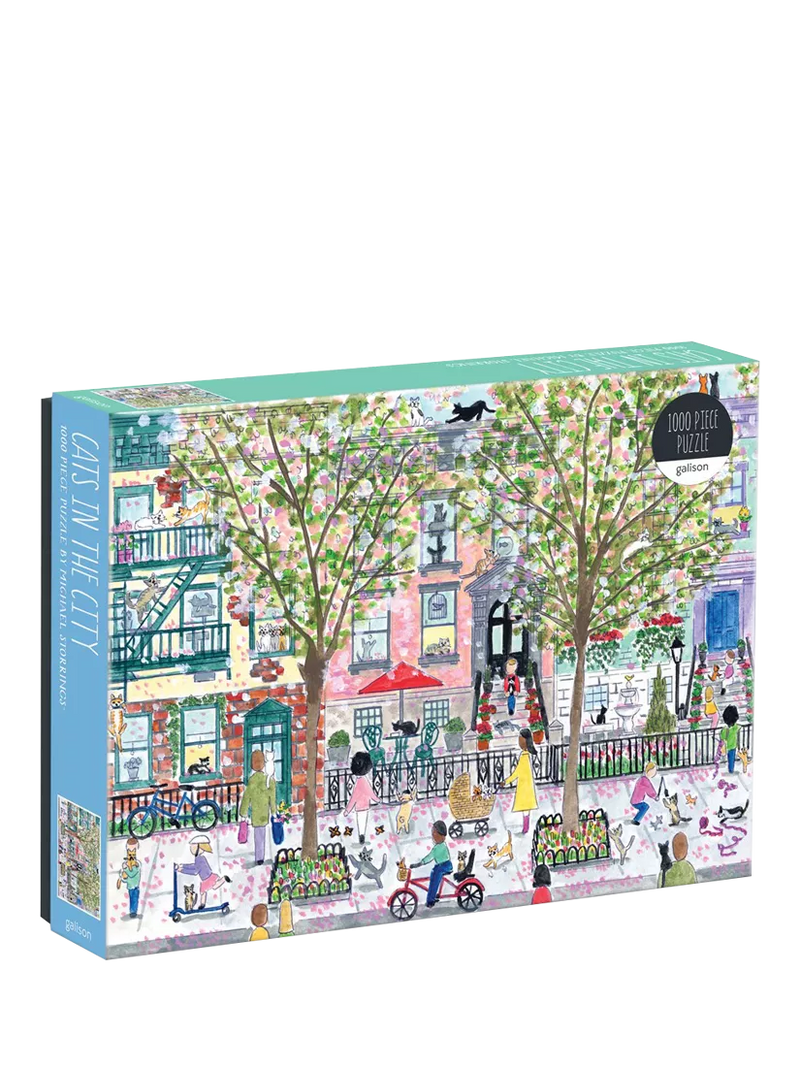 Galison Cats in the City jigsaw puzzle 1000 pieces - British product