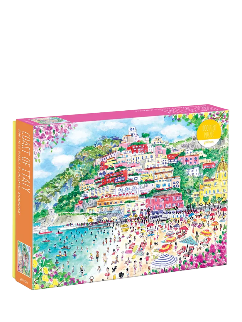 Galison Coast of Italy jigsaw puzzle 1000 pieces (British brand)