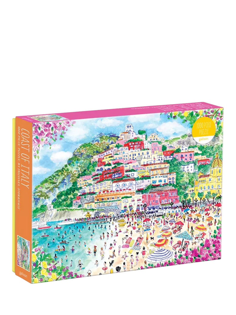 Galison Coast of Italy jigsaw puzzle 1000 pieces (British brand)