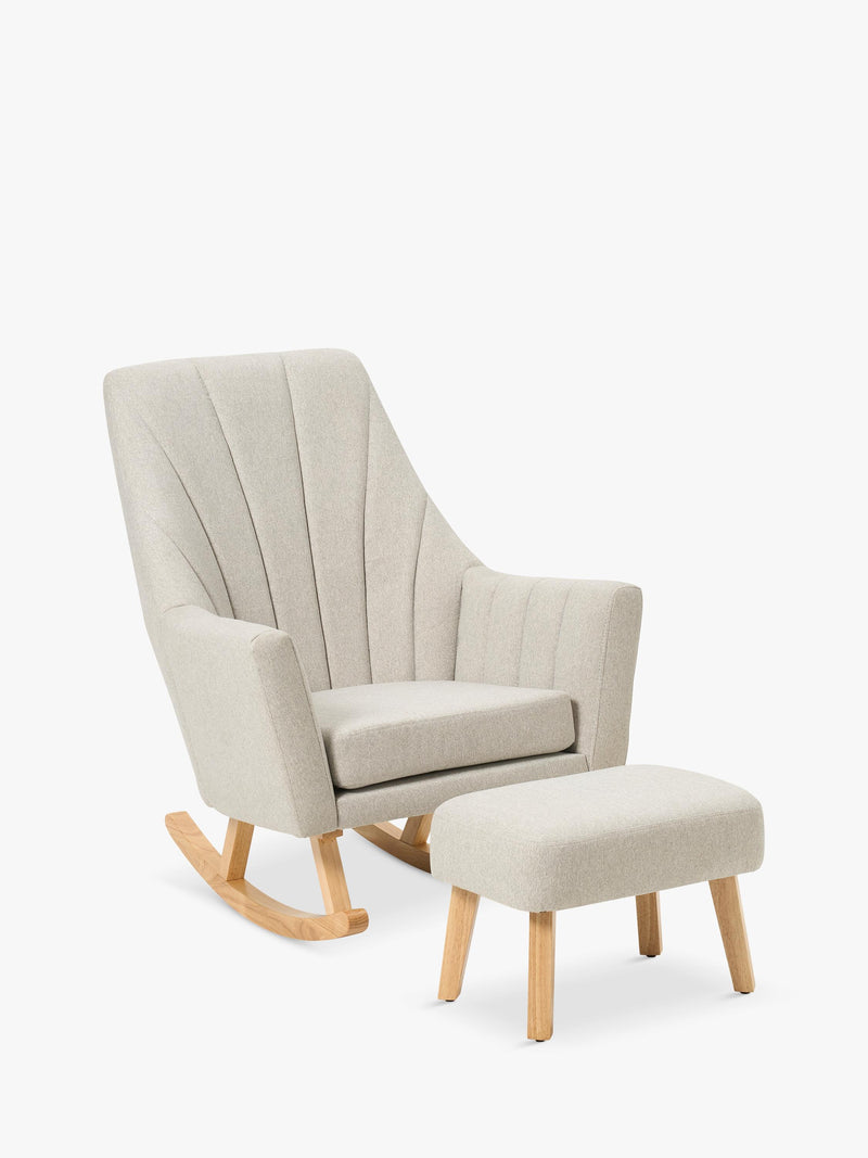 Tutti Bambini nursing rocking chair with footstool (British brand)