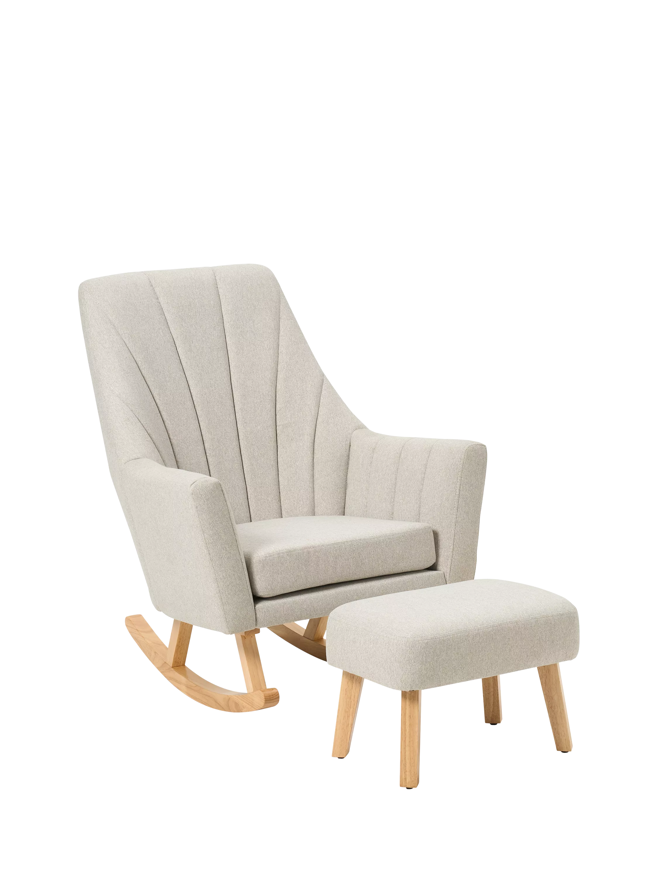 Tutti Bambini nursing rocking chair with footstool (British brand)