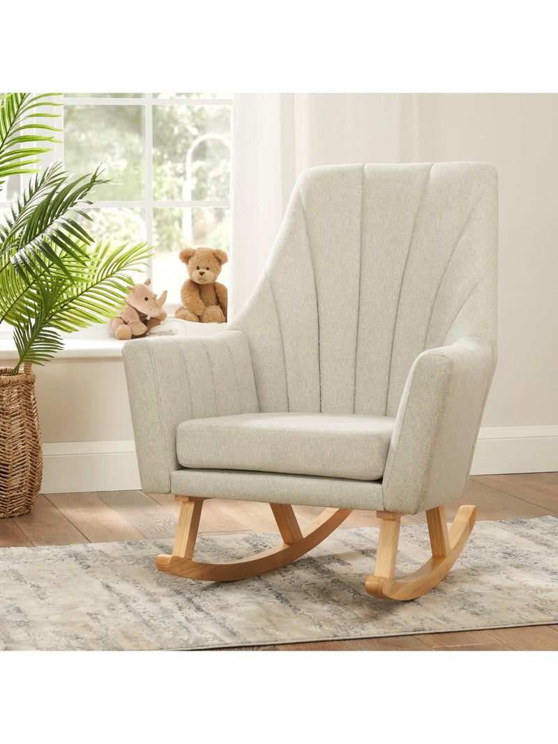 Tutti Bambini nursing rocking chair with footstool (British brand)