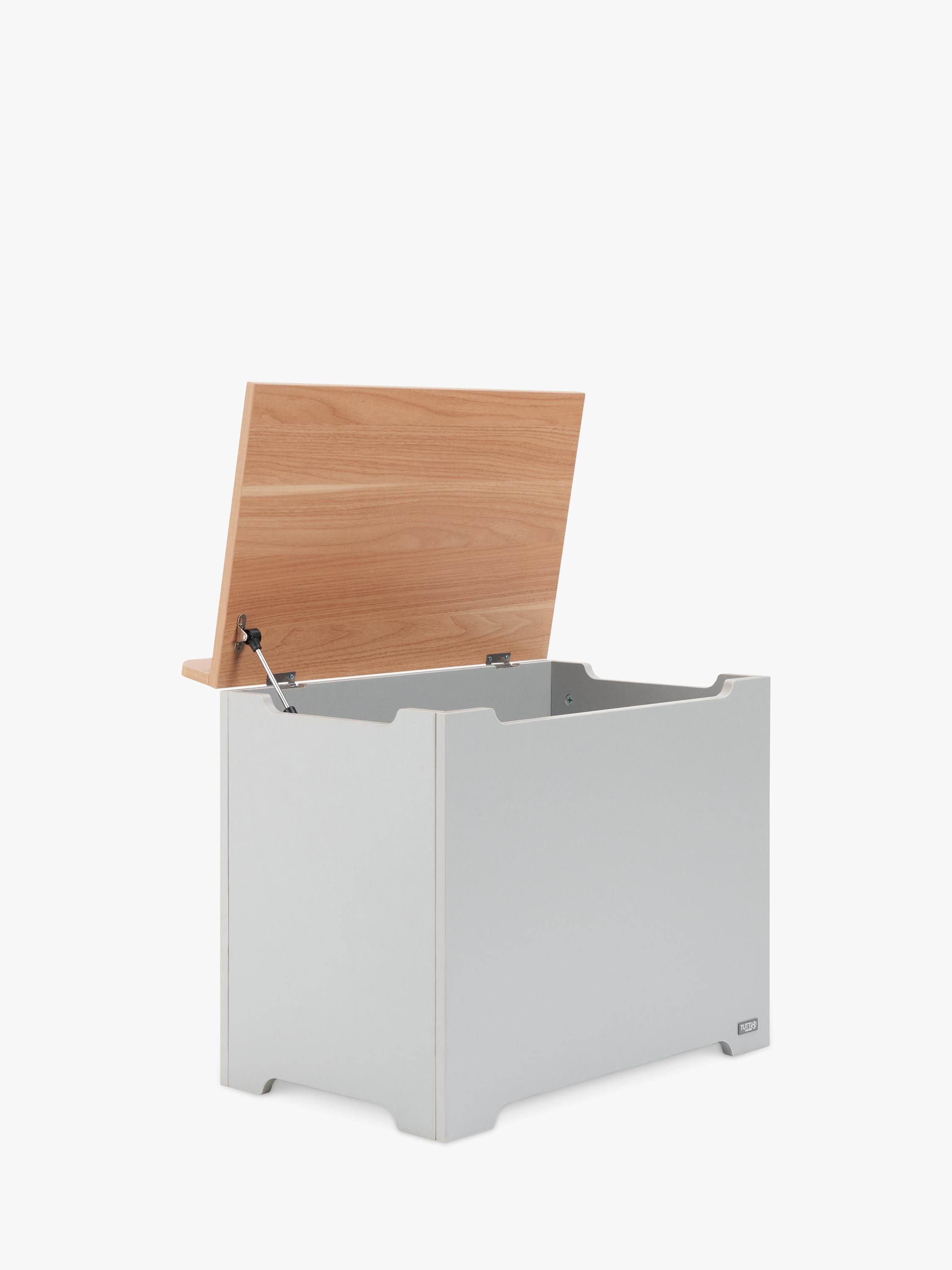 Tutti Bambini wooden toy box with seating (British brand)