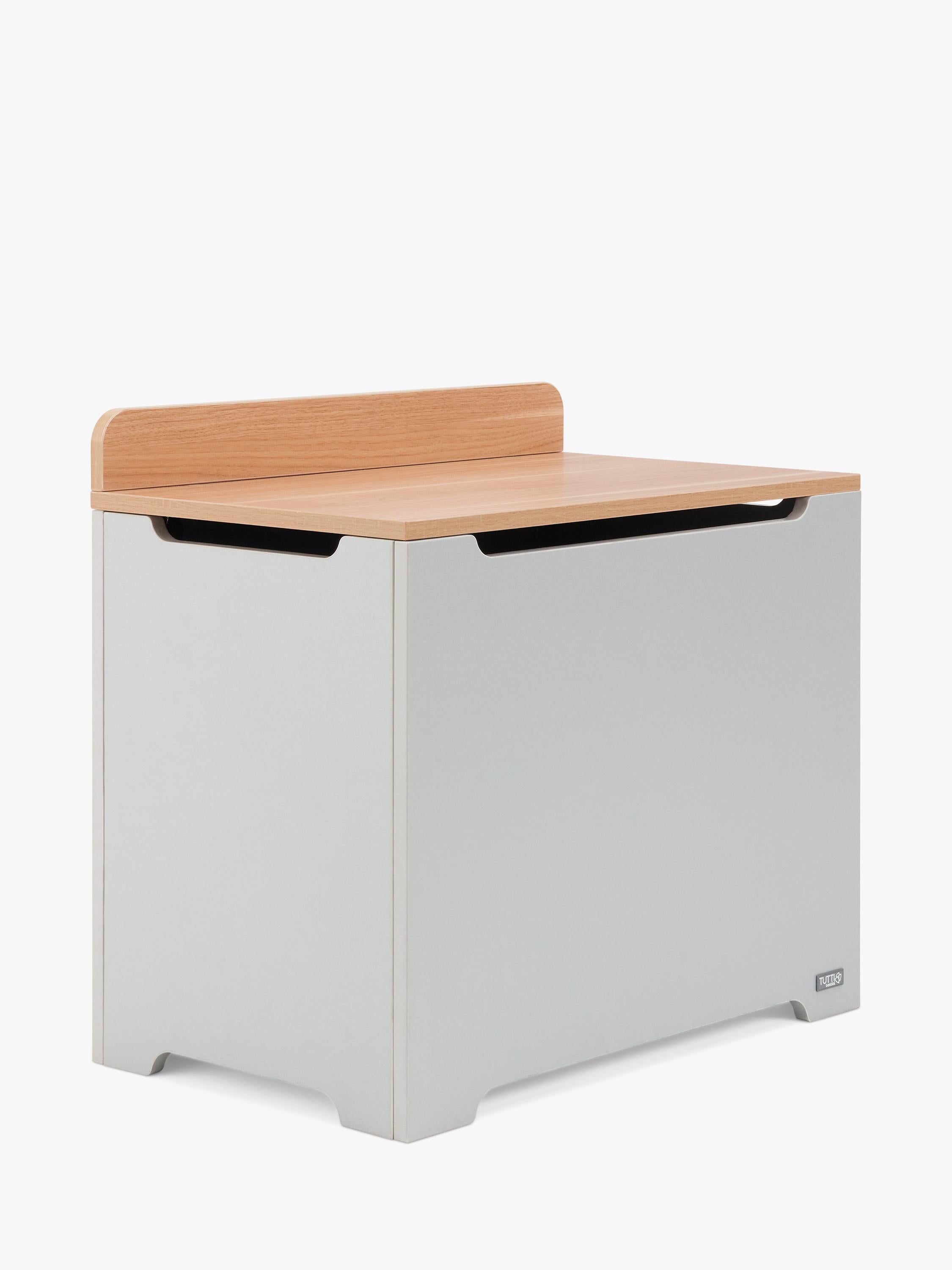 Tutti Bambini wooden toy box with seating (British brand)