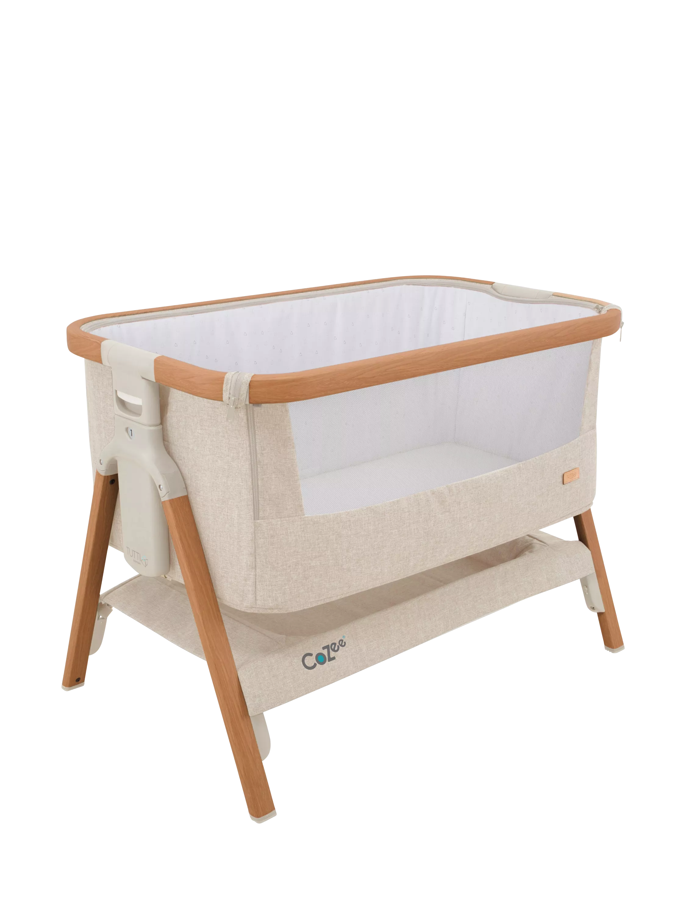 Tutti Bambini CoZee baby bedside crib (British brand)