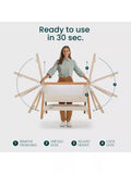 Tutti Bambini CoZee baby bedside crib (British brand)