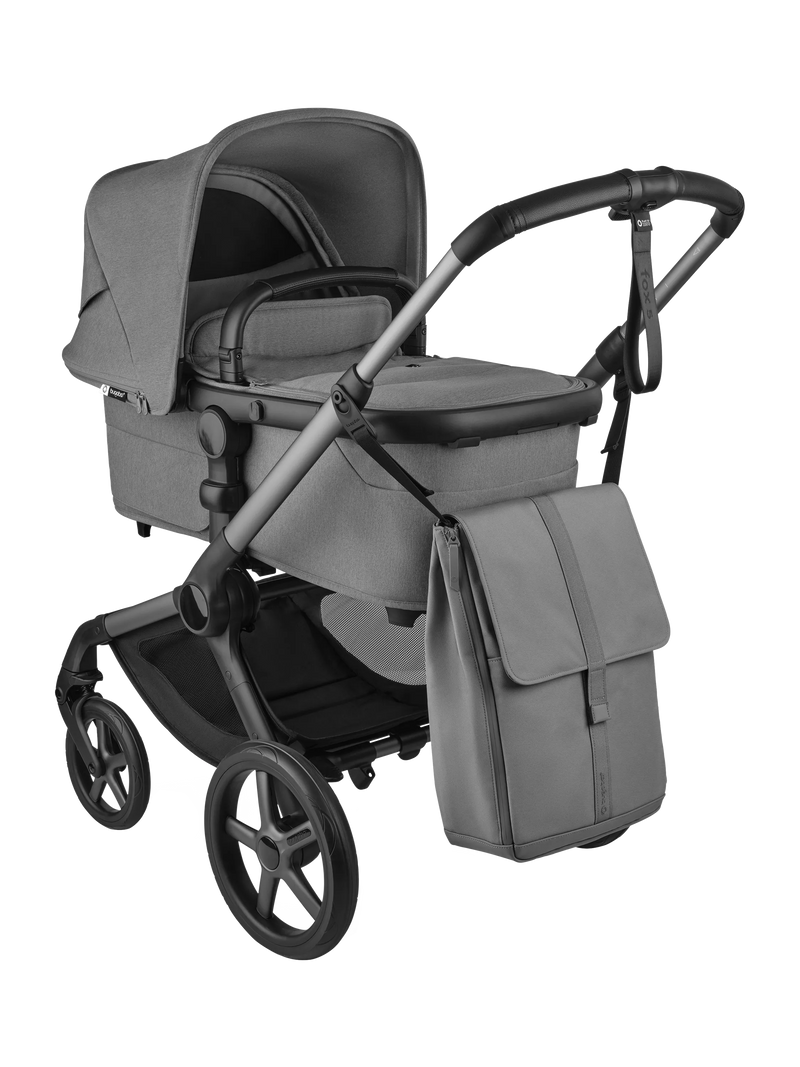 Bugaboo Changing Backpack Moon Grey nappy bag, imported from the UK