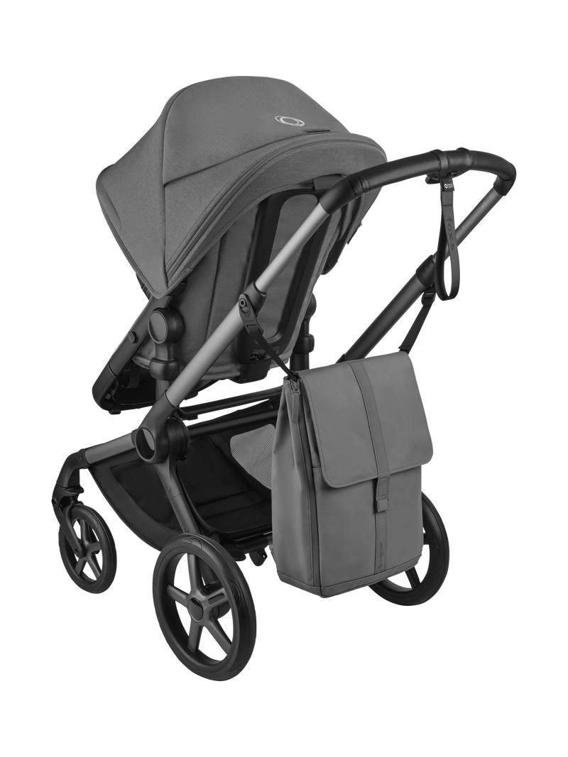 Bugaboo Changing Backpack Moon Grey nappy bag, imported from the UK