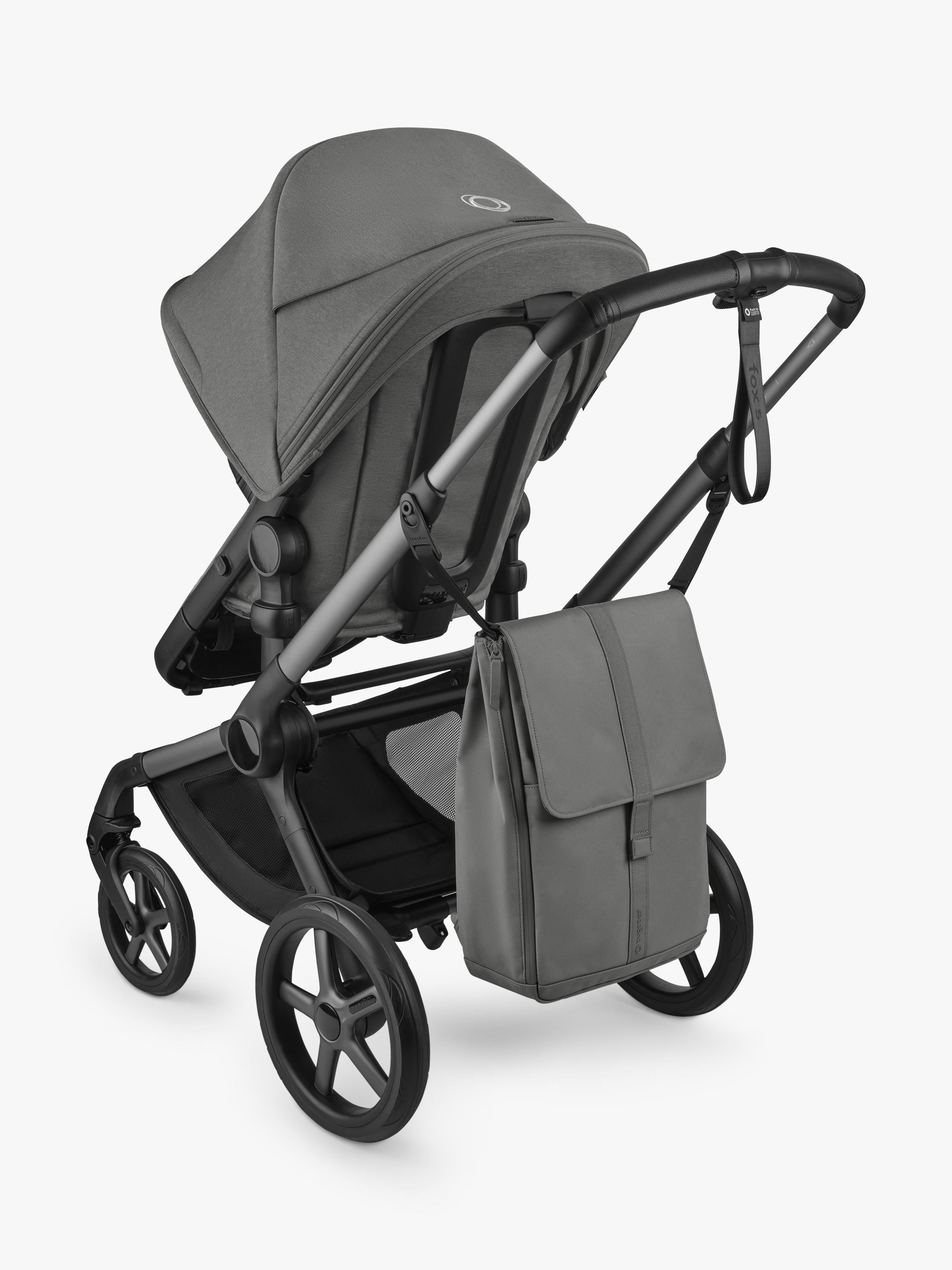 Bugaboo Changing Backpack Moon Grey nappy bag, imported from the UK