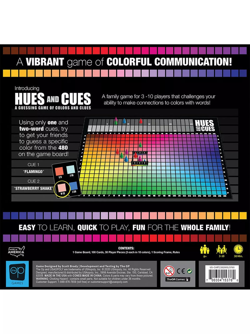 Asmodee Hues & Cues board game (British brand)