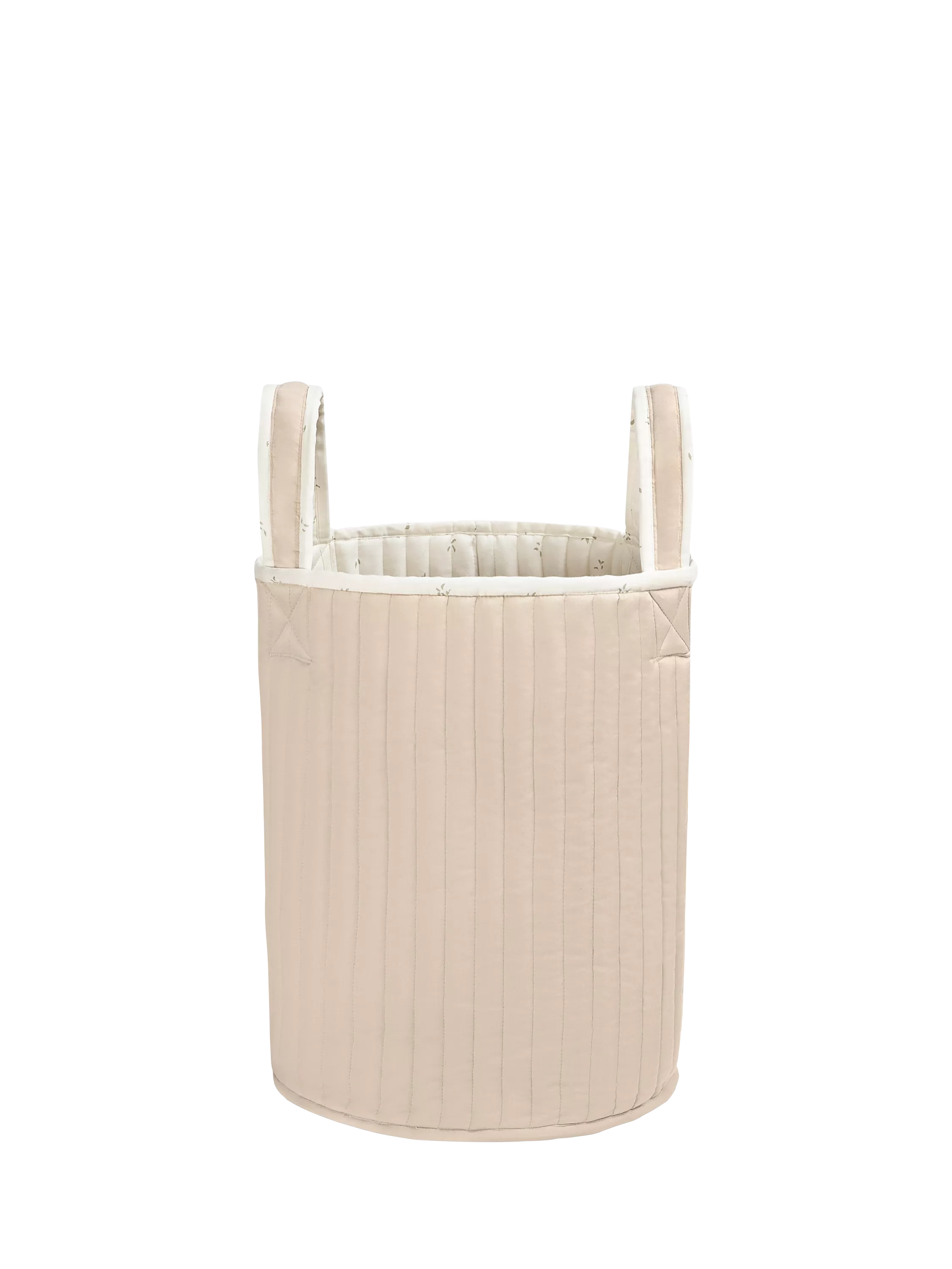 Avery Row large quilted reversible storage basket (British brand)