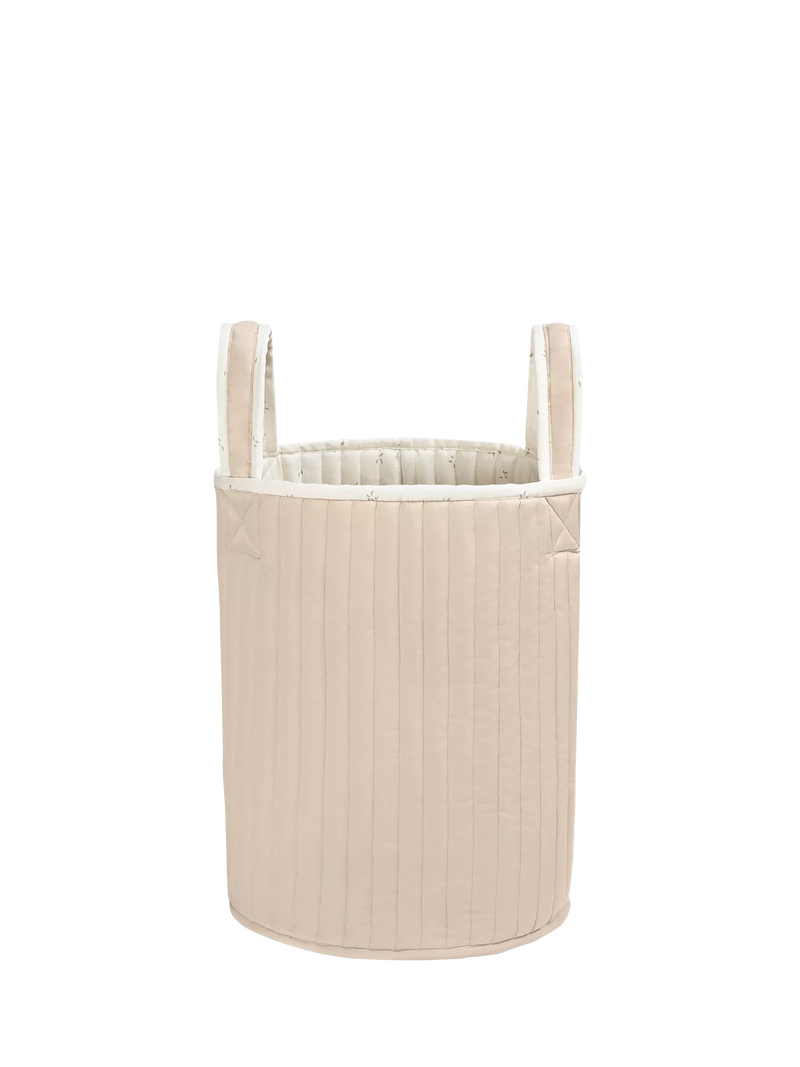 Avery Row large quilted reversible storage basket (British brand)