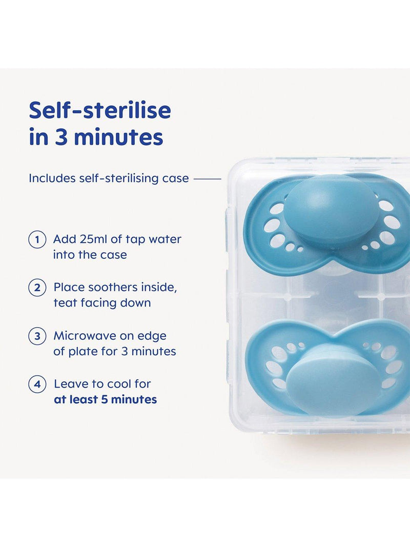 MAM Start Night soother pack of 2 - British product