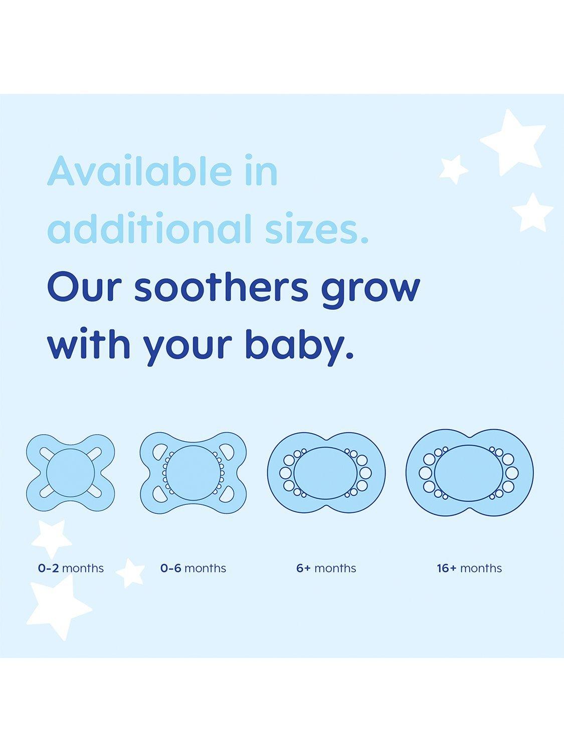 MAM Start Night soother pack of 2 - British product