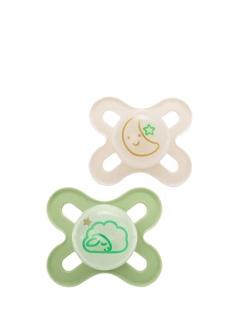 MAM Start Night Soother Pack of 2 (0-2 Months)