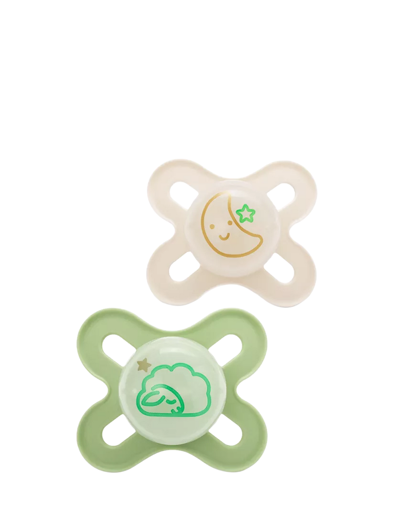 MAM Start Night Soother Pack of 2 (0-2 Months)