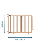 BabyDan extending stair gate Baluster Edition, imported from the UK