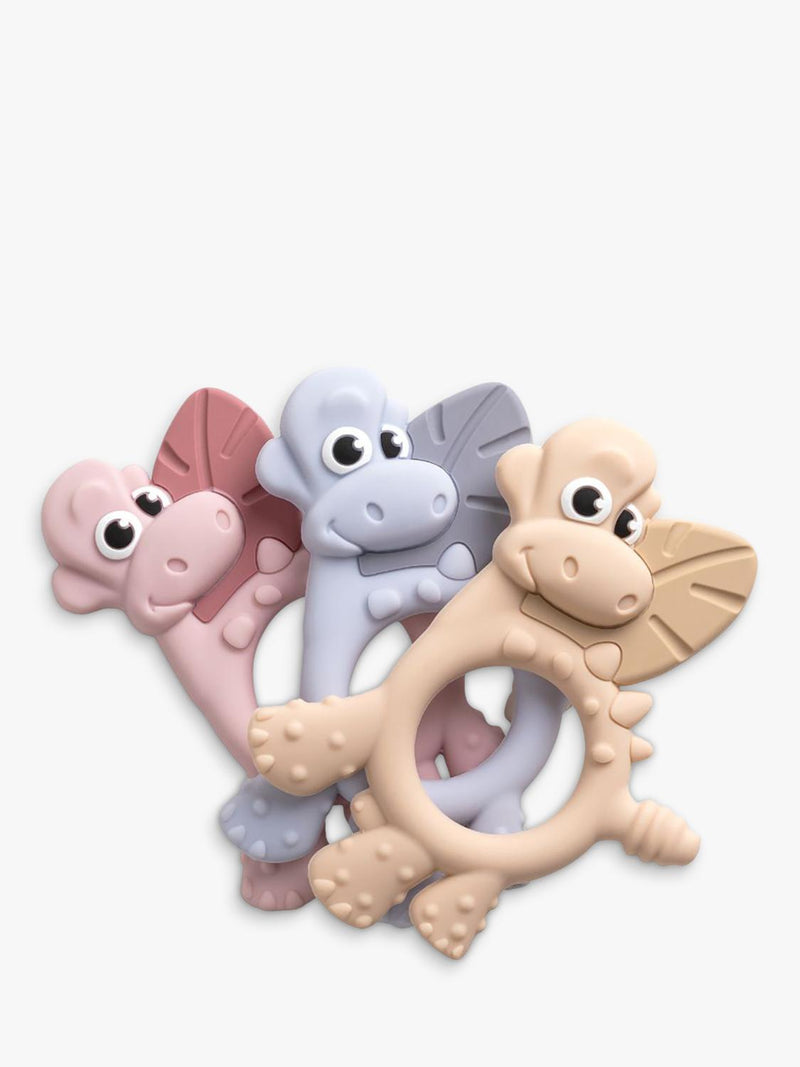 Bibado Dotty the Dino baby teething ring, UK version