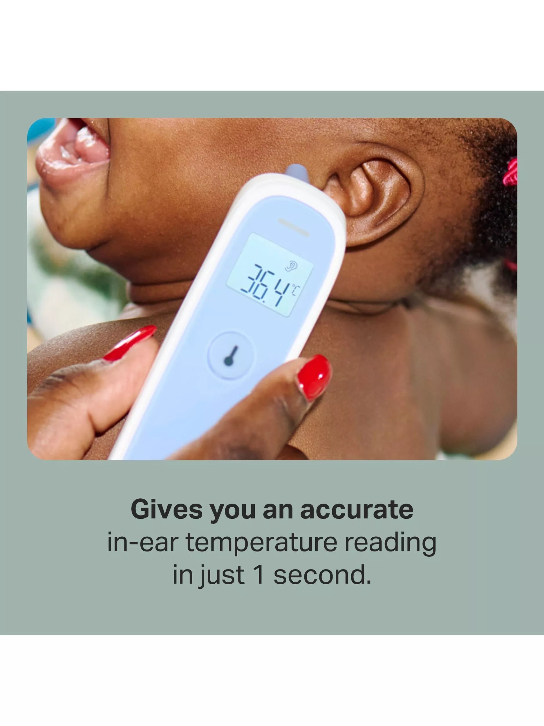 Tommee Tippee in-ear digital thermometer, UK version