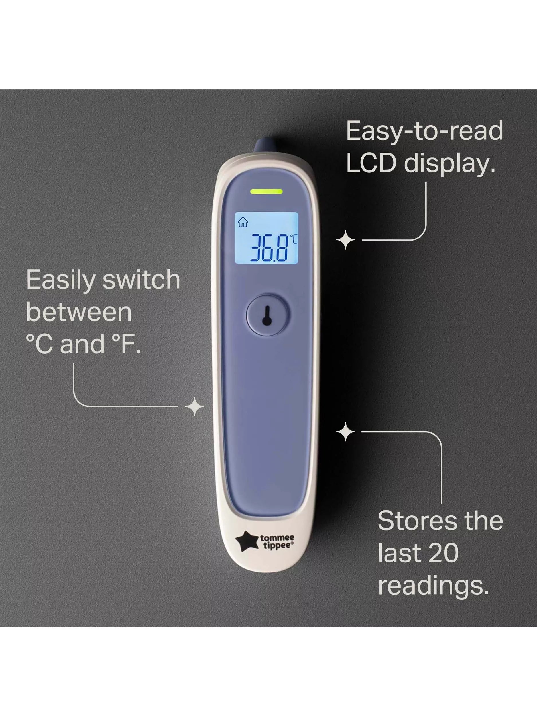 Tommee Tippee in-ear digital thermometer, UK version
