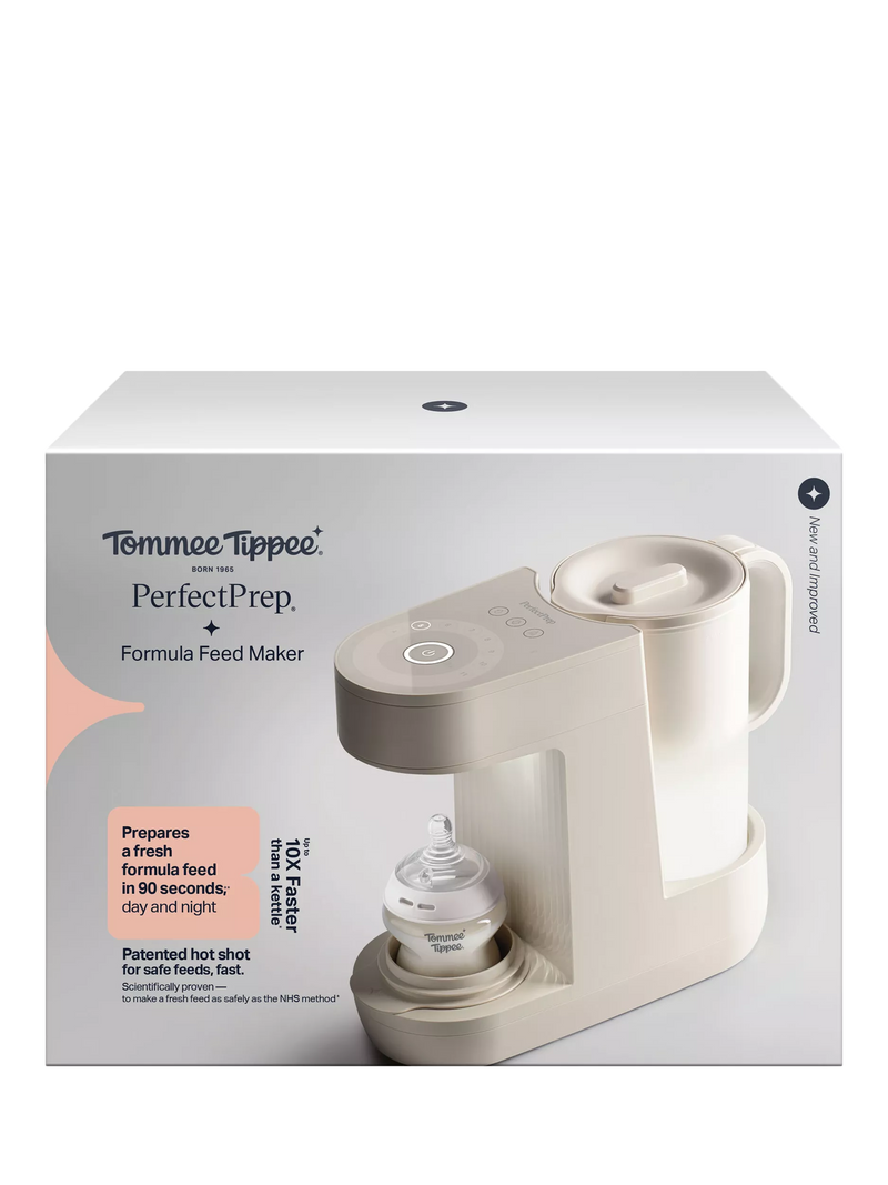 Tommee Tippee Perfect Prep baby formula feed maker, imported from the UK