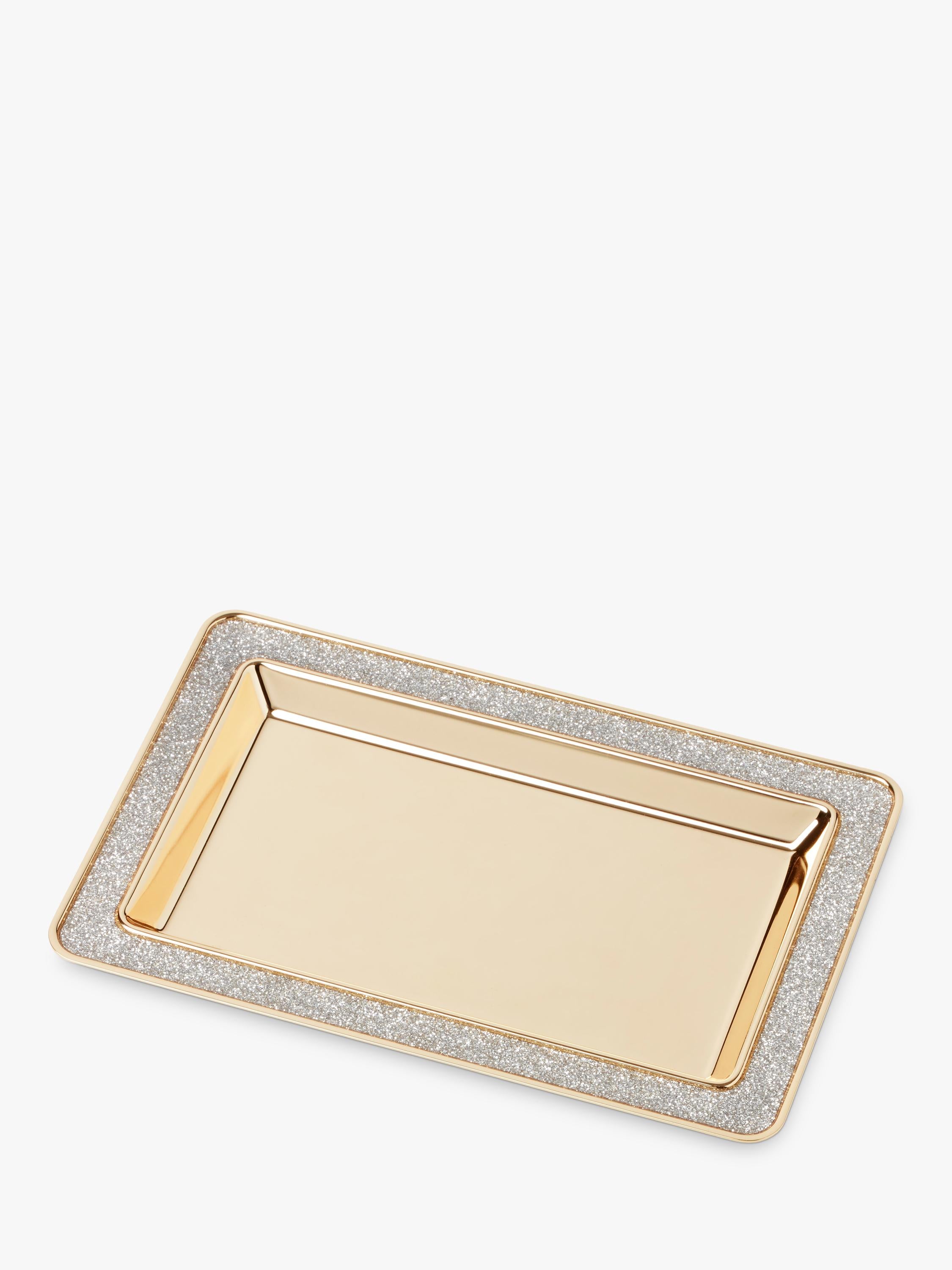 kate spade new york gold-plated trinket tray, imported from the UK