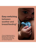 Tommee Tippee soothers 0-6m pack of 2, imported from the UK