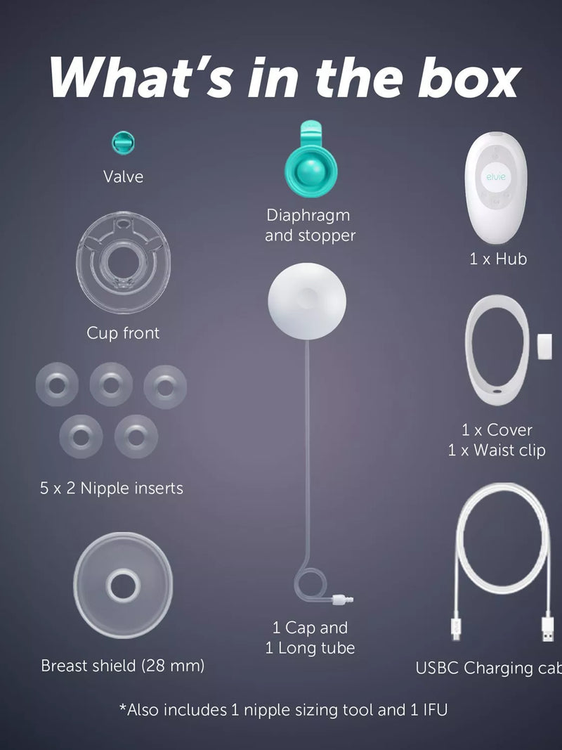 Elvie Stride 2 Single Breast Pump - British product