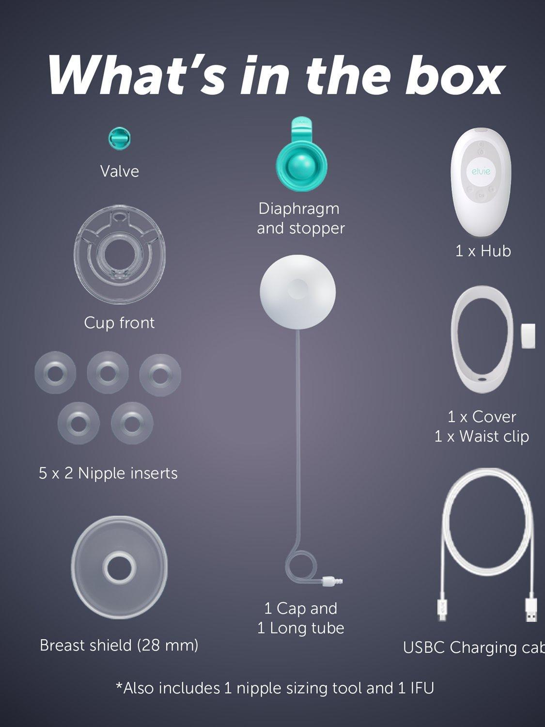 Elvie Stride 2 Single Breast Pump - British product