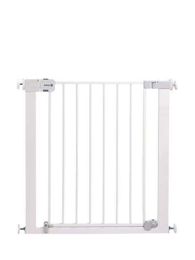 John Lewis Safety 1st SecurTech Auto-Close Metal Baby Gate, White, 73-80cm- Buy online at McGrocer
