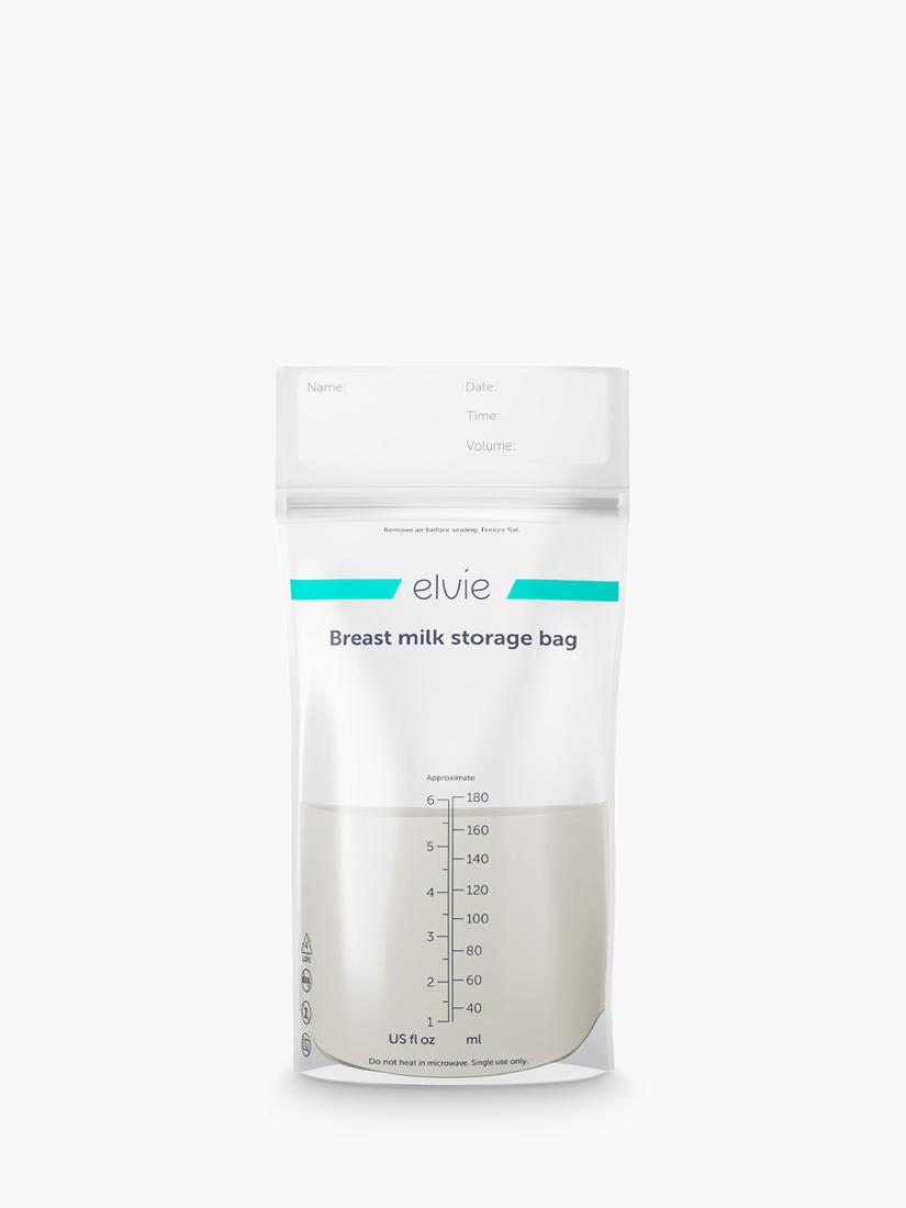 Elvie breast milk storage bags pack of 100 180ml - British product