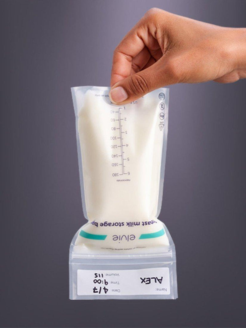 Elvie breast milk storage bags pack of 100 180ml - British product