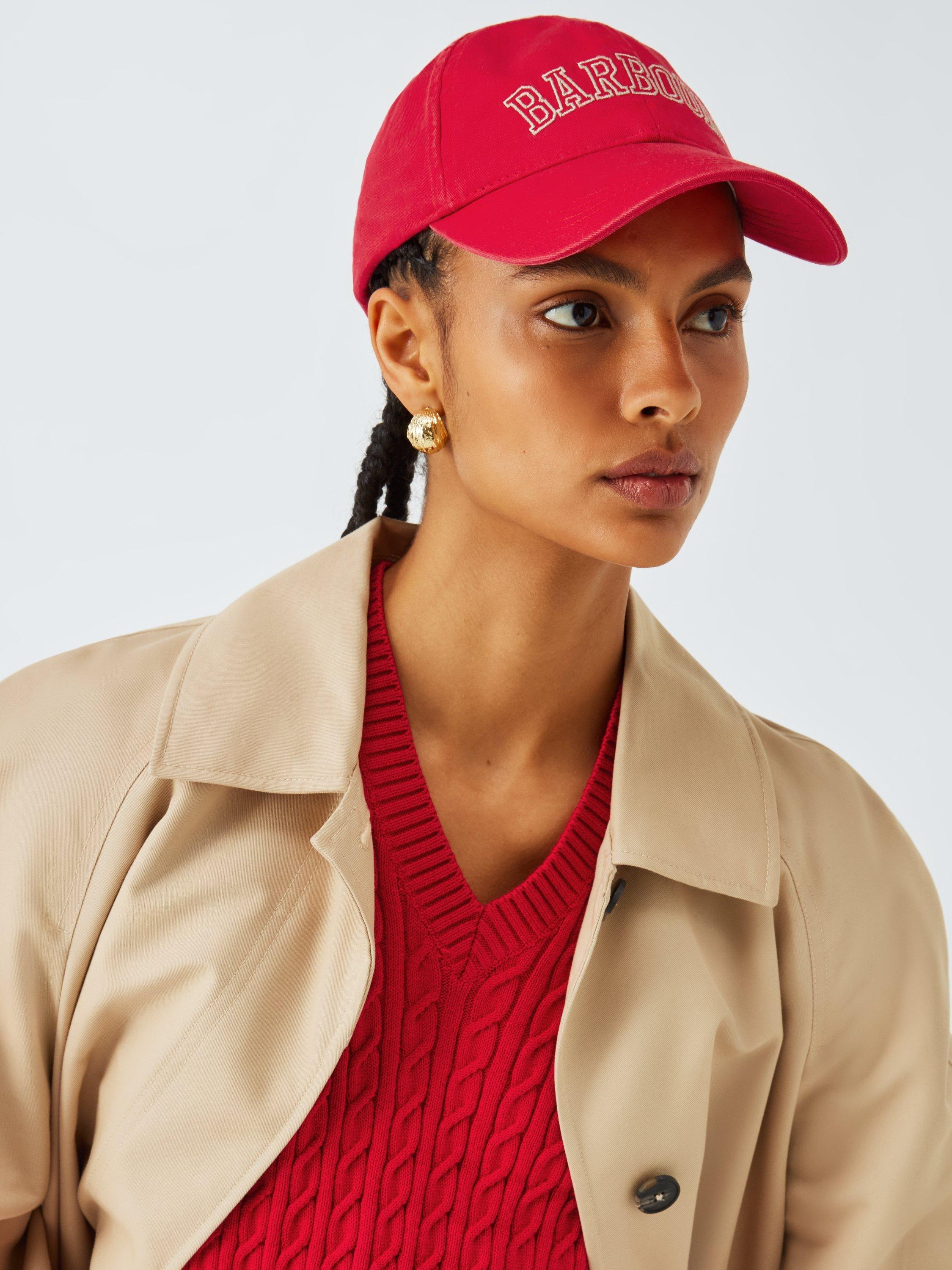 Barbour Emily Sports Cap Athletic Red - British product