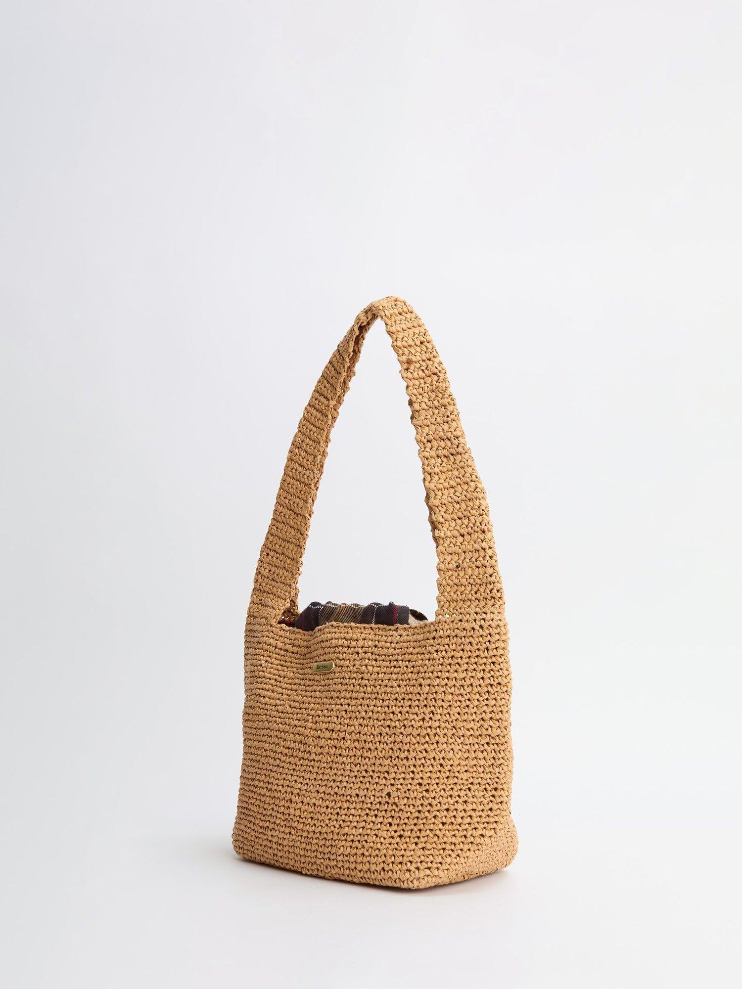 Barbour Lily Tote Bag Natural, imported from the UK