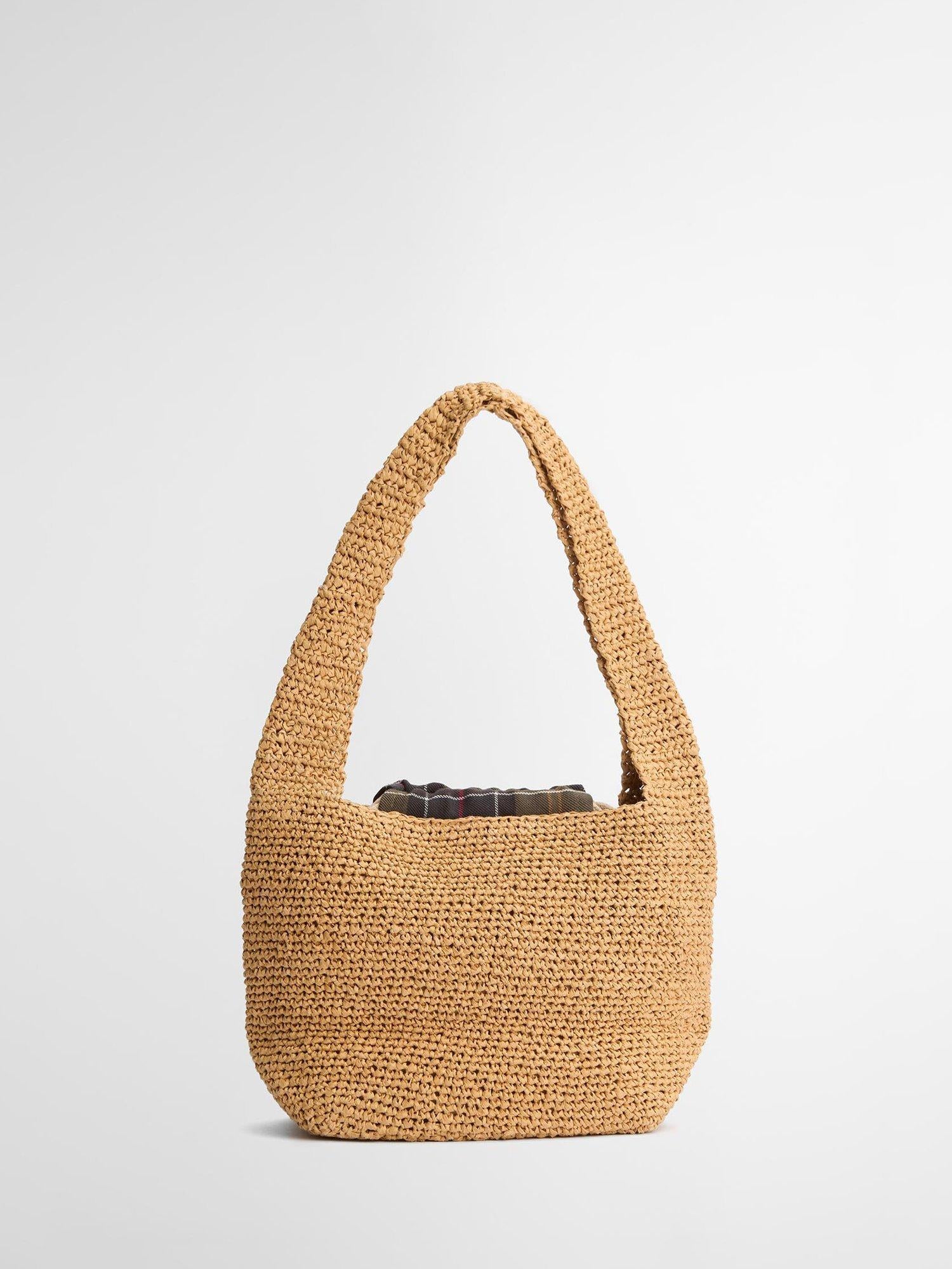 Barbour Lily Tote Bag Natural, imported from the UK