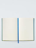 John Lewis Stripe Alphabet notebook A5 personalised letter A, UK version