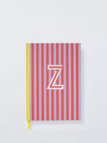 John Lewis Stripe Alphabet Notebook (Letter A) A5 Lined Hardback