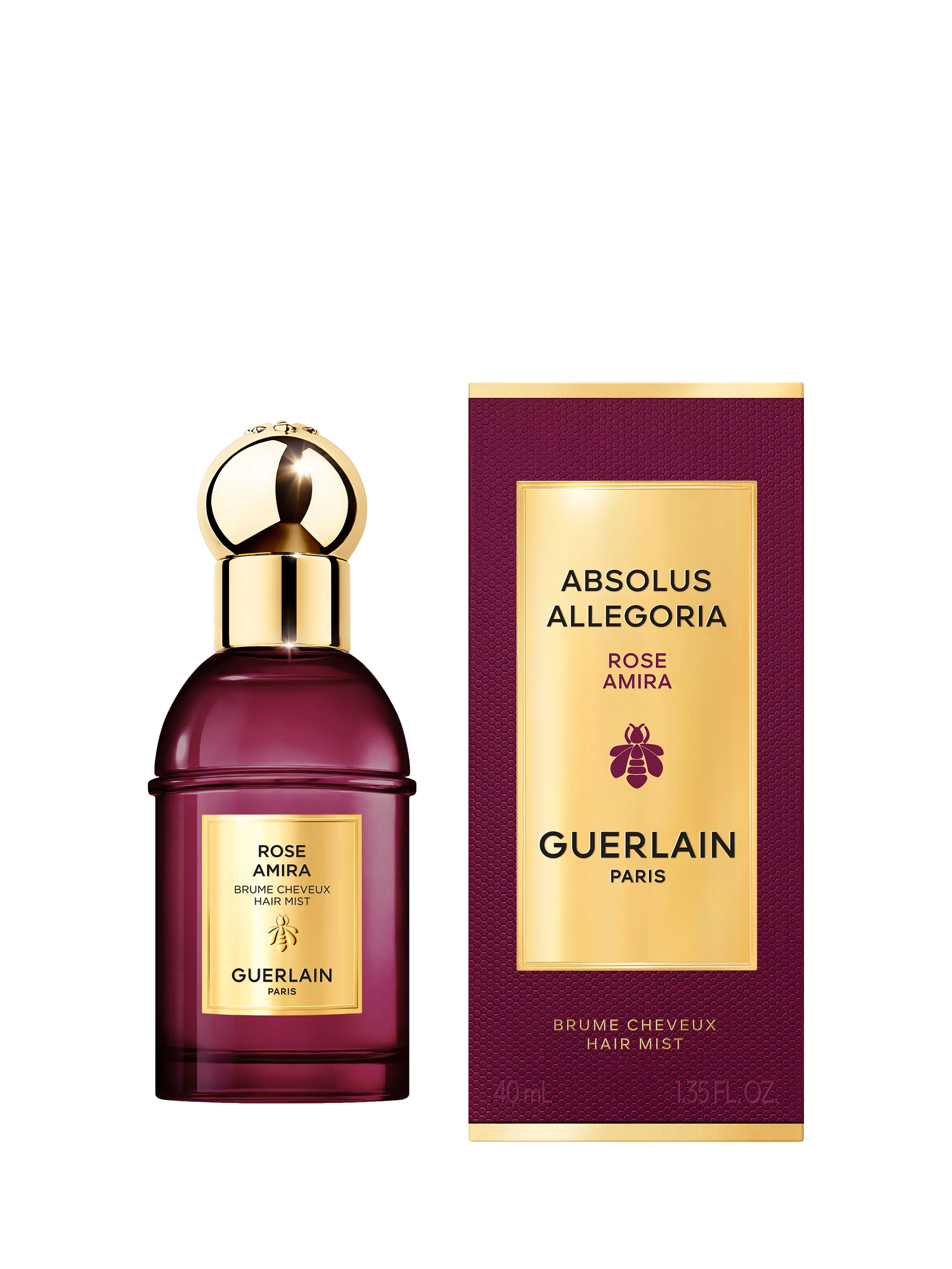 Guerlain Rose Amira hair mist 40ml (British brand)