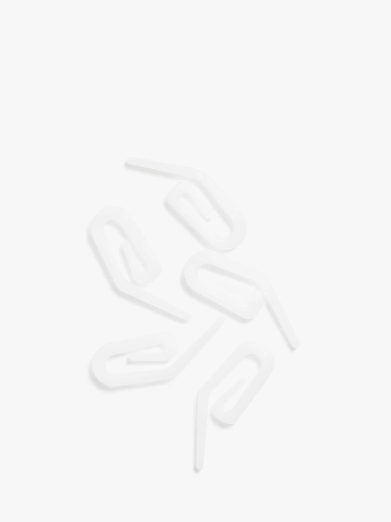Speedy Products curtain hooks pack of 100 white, imported from the UK