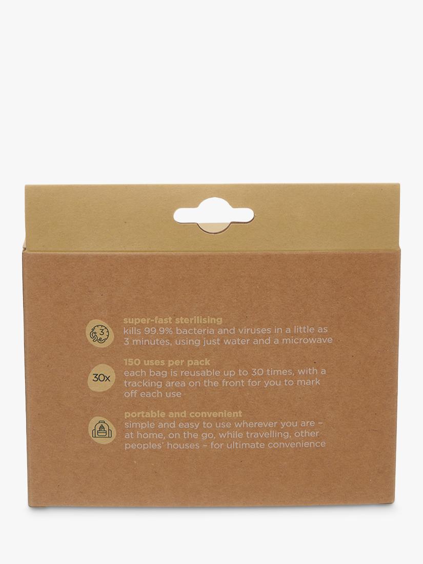 Vital Baby microwave sterilising bags pack of 5, imported from the UK