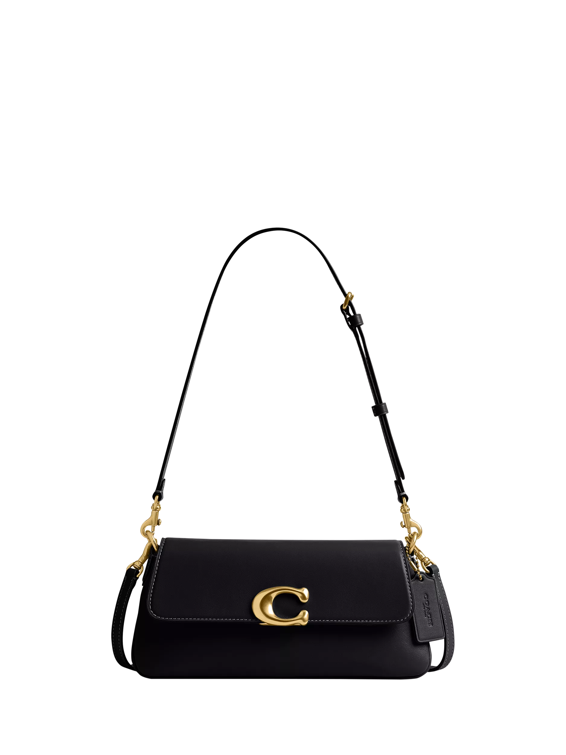 Coach Jet Leather Shoulder Bag
