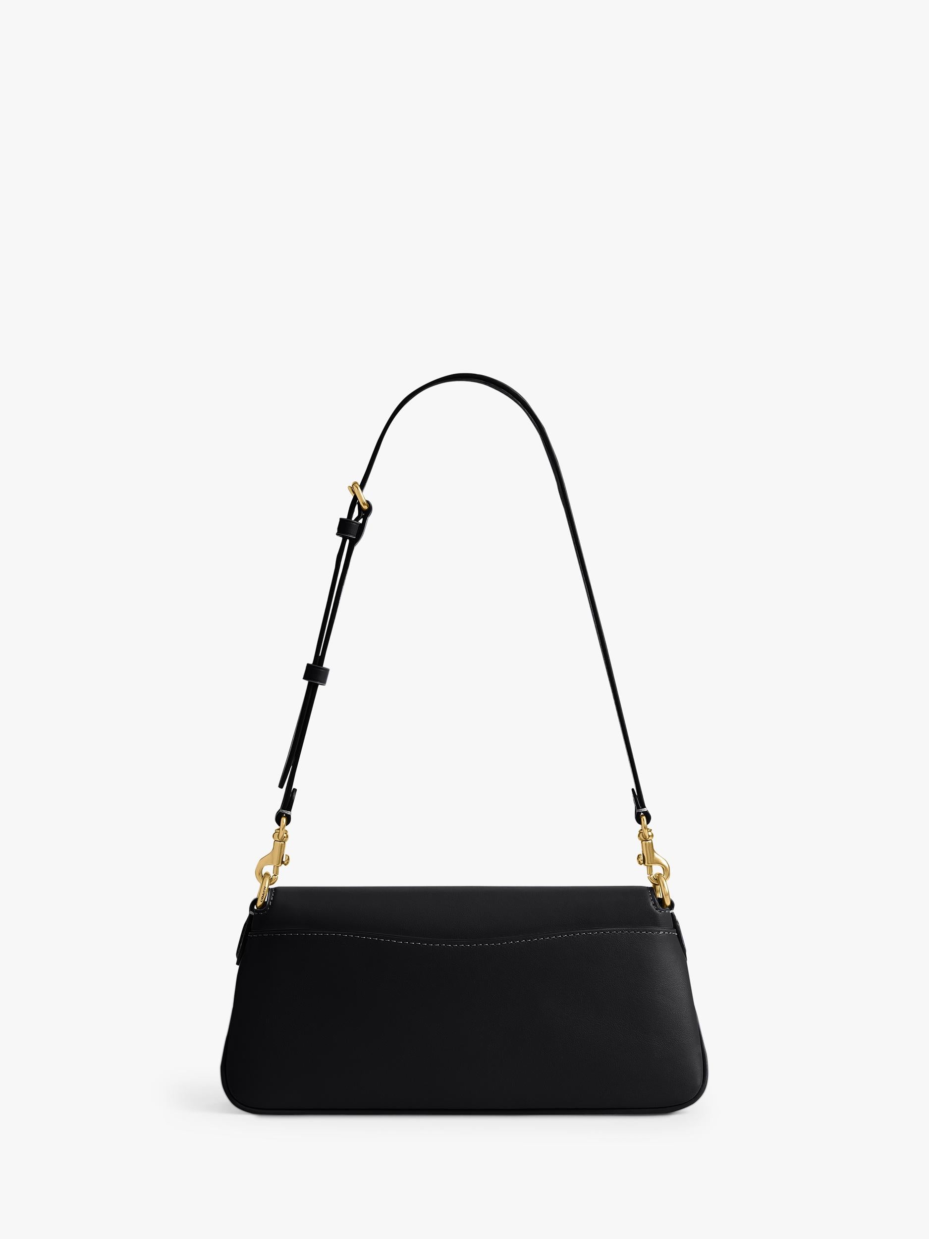 Coach Jet leather shoulder bag, imported from the UK