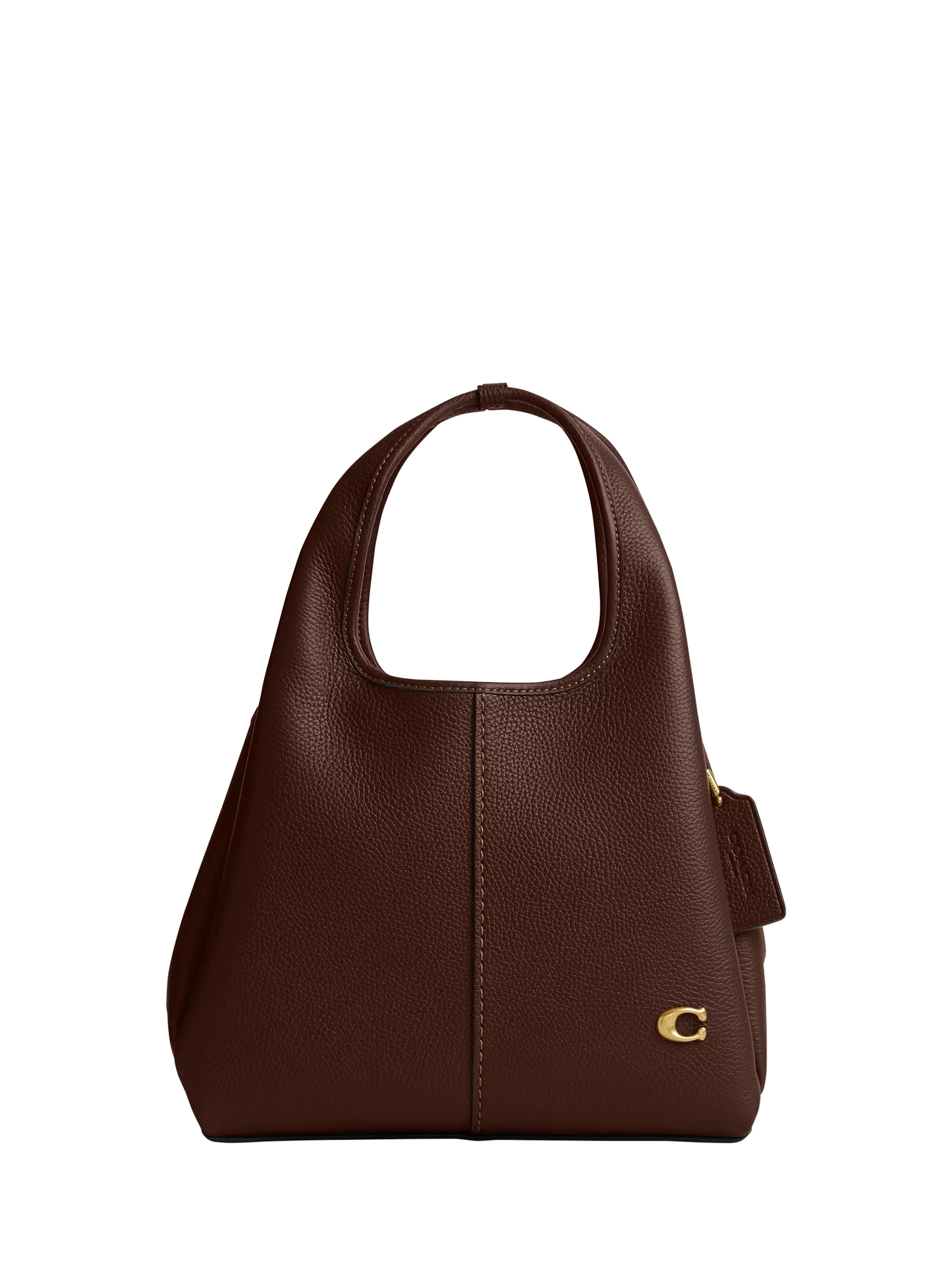 Coach Lana 23 Small Leather Grab Bag, Maple
