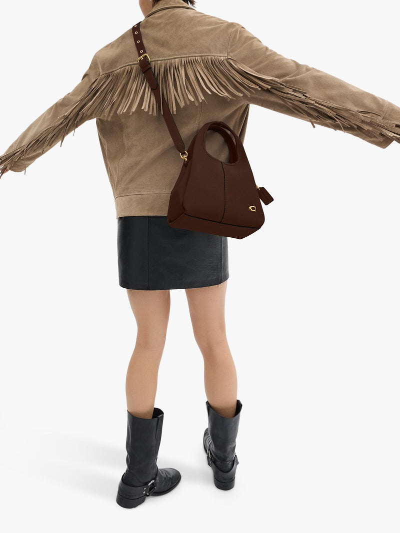 Coach Lana 23 kleine Leder-Henkeltasche - Britisches Produkt