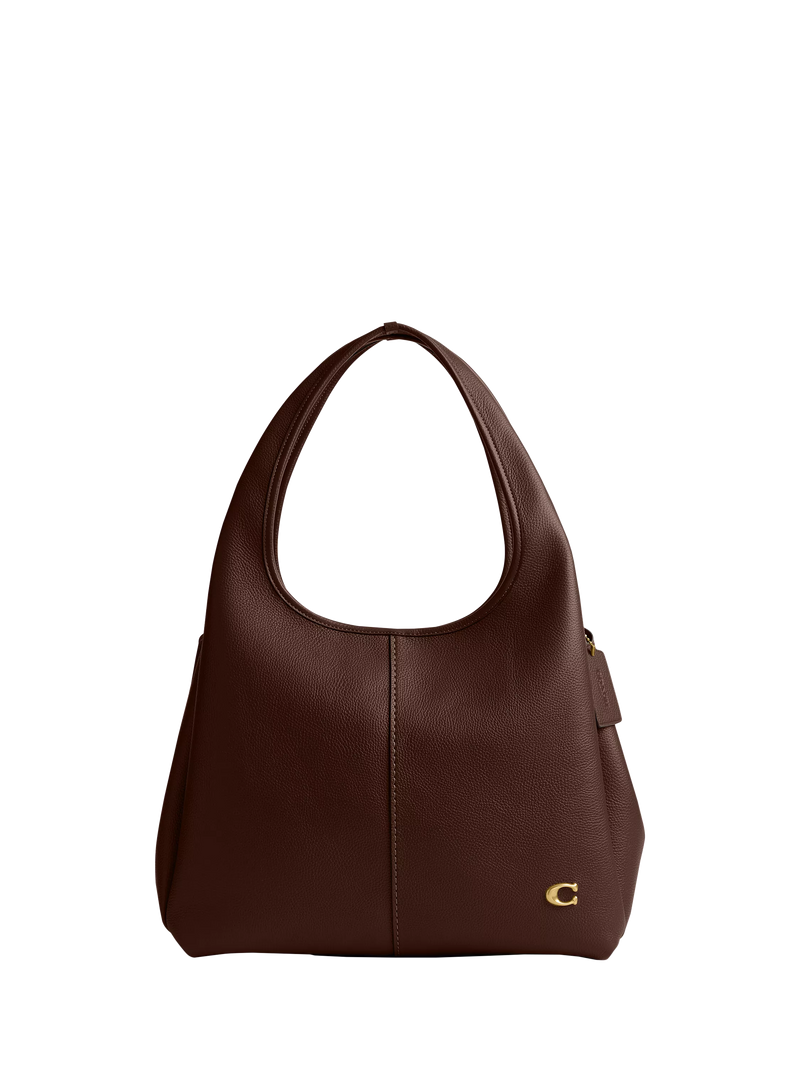 Coach Lana Leather Shoulder Bag, Maple