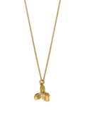 Alex Monroe cuckoo flower necklace in gold with freshwater pearl (British brand)