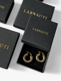LARNAUTI green onyx gold bracelet 18.5 cm, imported from the UK