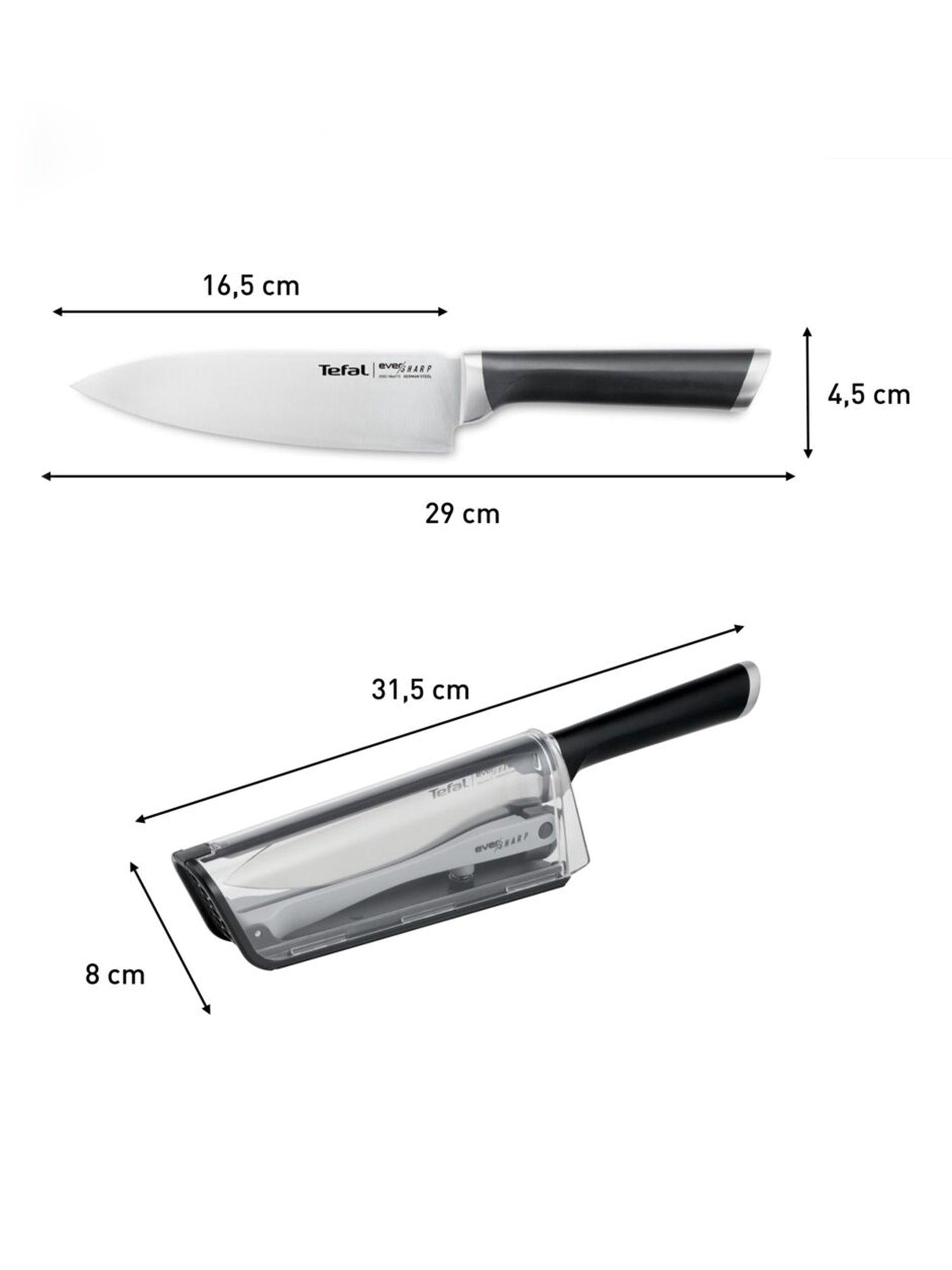 Tefal Ever Sharp chef knife 16.5cm, imported from the UK