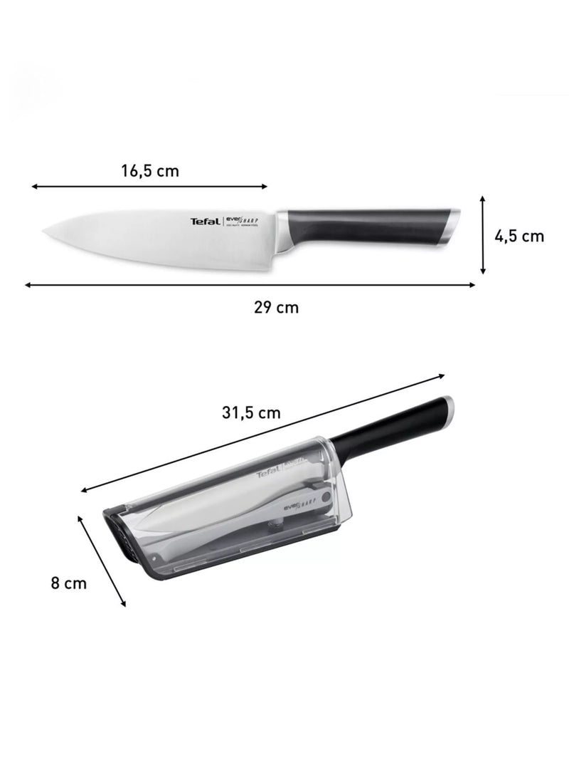 Tefal Ever Sharp chef knife 16.5cm, imported from the UK