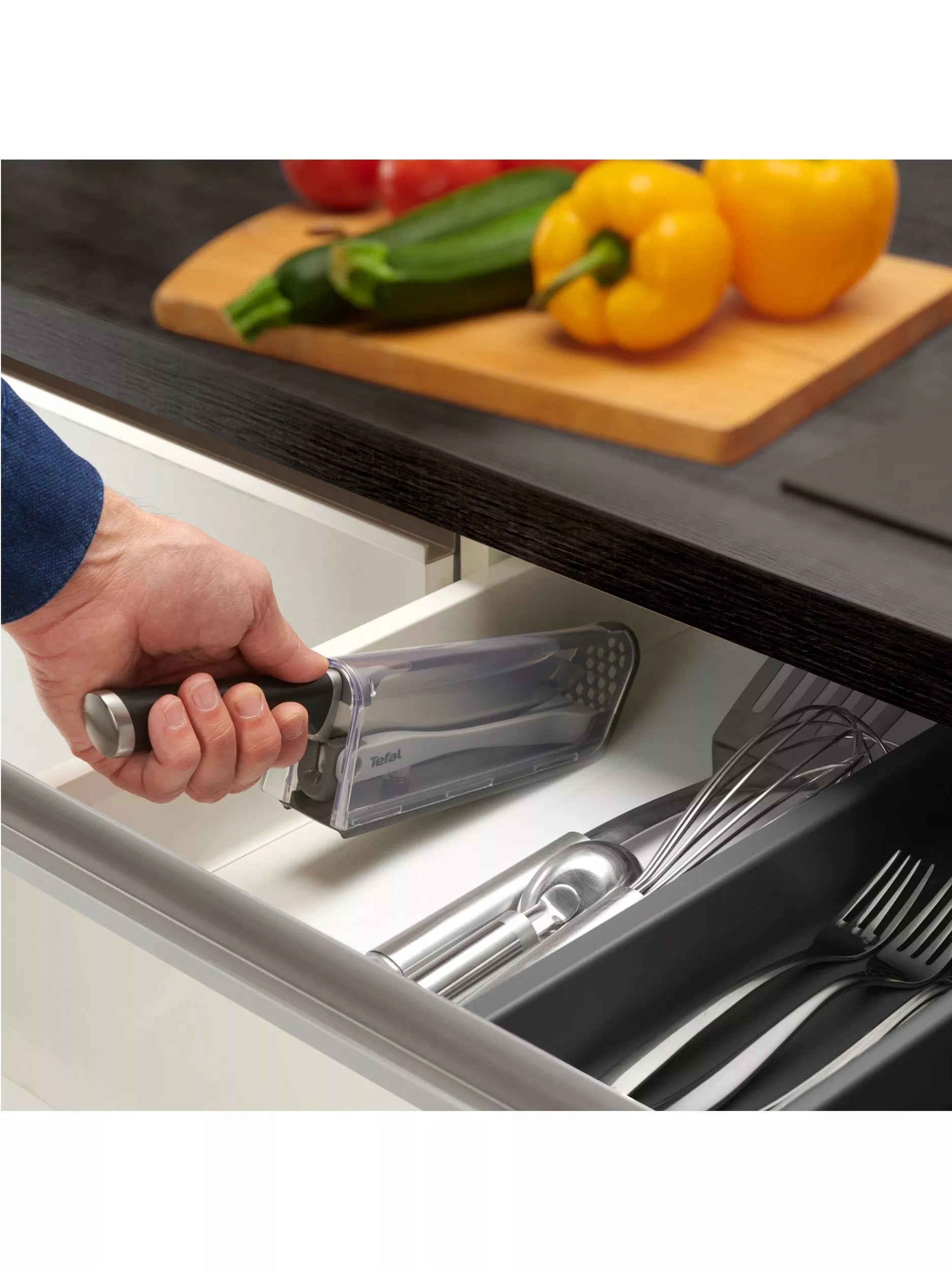 Tefal Ever Sharp chef knife 16.5cm, imported from the UK